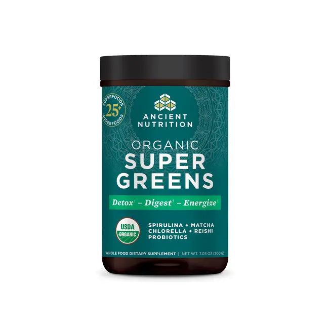 Ancient Nutrition Organic Super Greens - 25 Serving