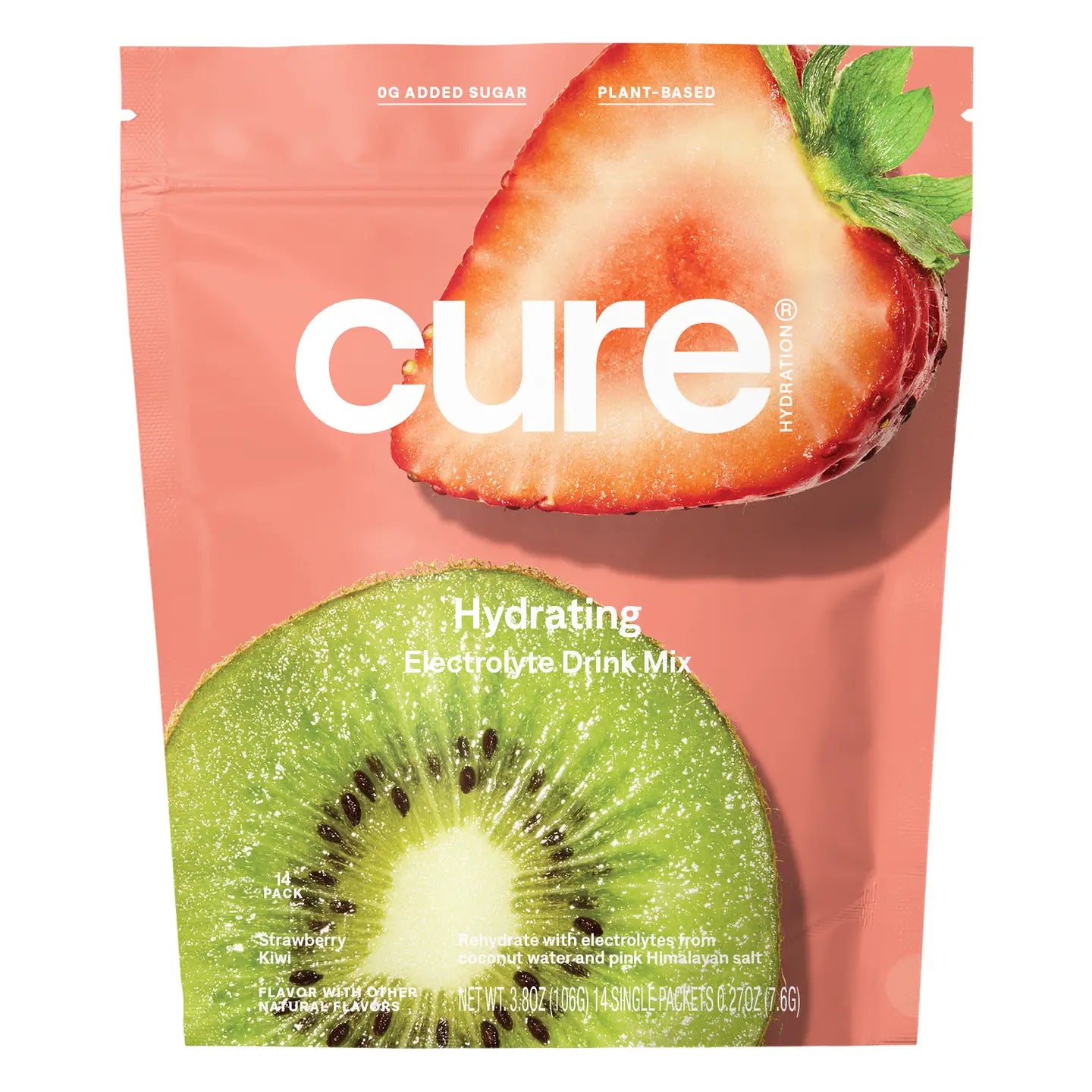 Cure Hydration Hydrating Electrolyte Drink Mix – Strawberry Kiwi
