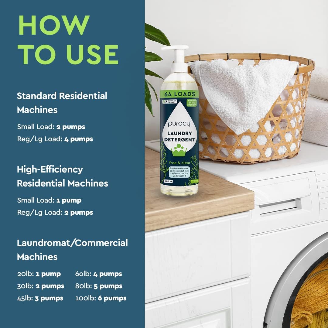 Puracy Natural Laundry Detergent (Concentrate)