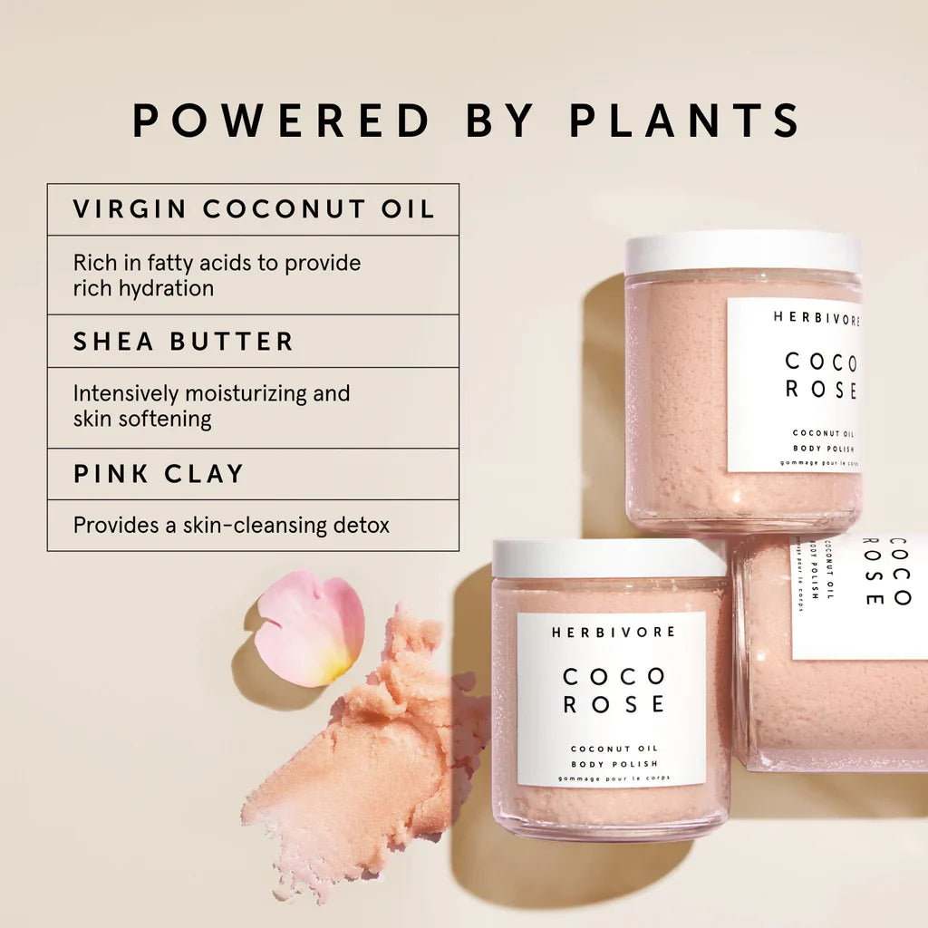 Herbivore Coco Rose Exfoliating Body Scrub