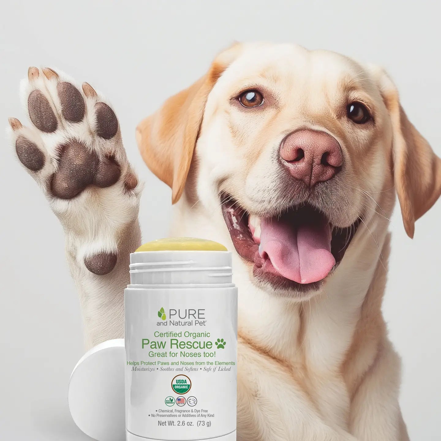Pure and Natural Pet Paw Rescue | Great For Noses Too!
